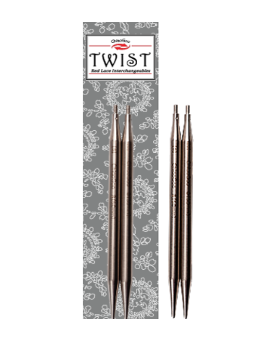 Chiaogoo - Aiguilles interchangeables 10 cm - Twist SS Lace Tips 10 cm