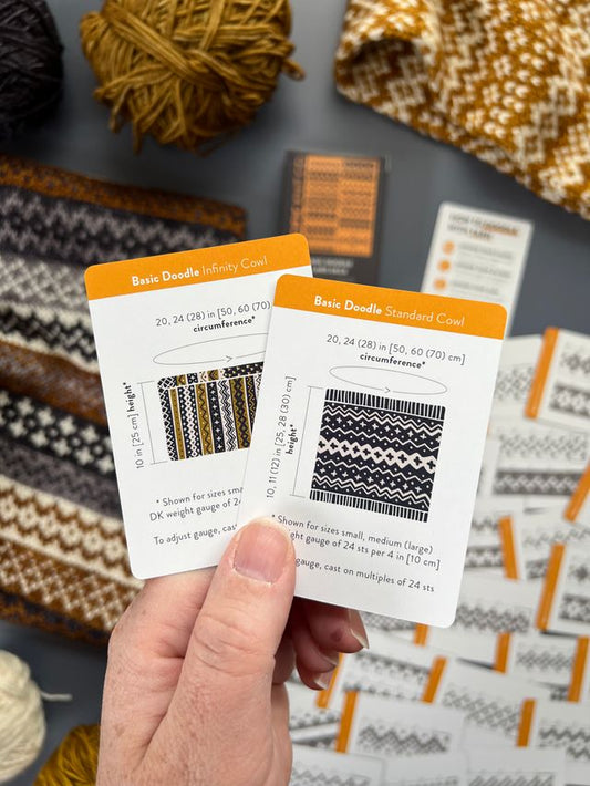 Pacific Knit Co - Basic doodle card deck