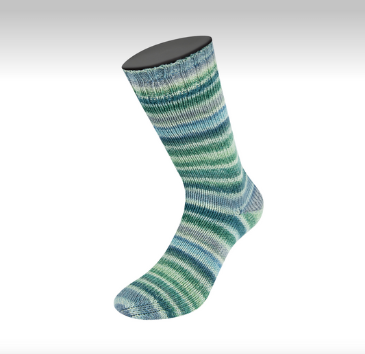 Lana Grossa - Cool Wool 4 Socks Print