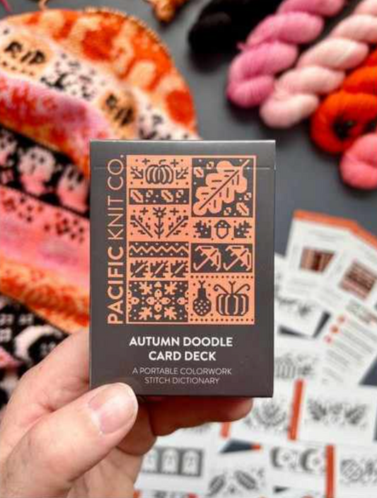 Pacific Knit Co - Autumn doodle card deck