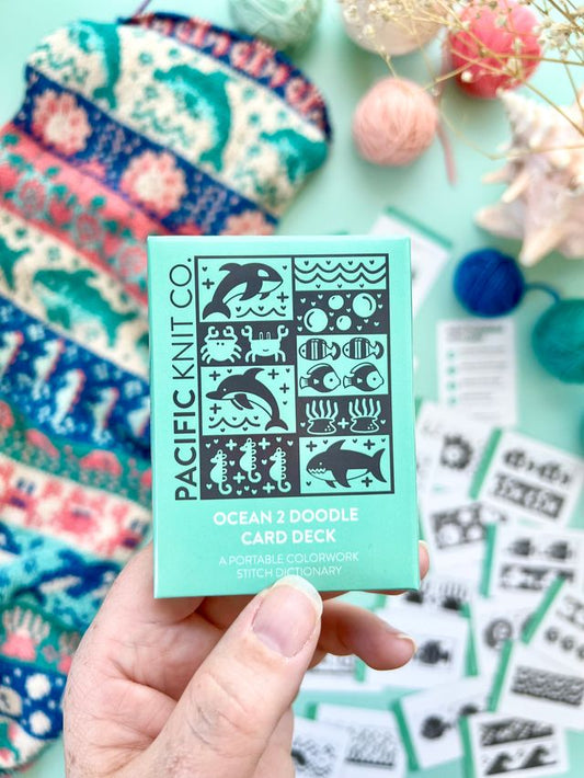 Pacific Knit Co - Ocean 2 doodle card deck
