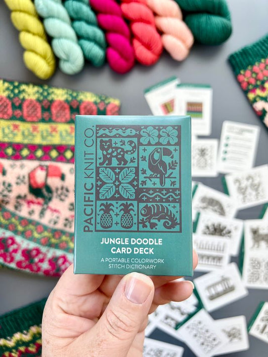 Pacific Knit Co - Jungle doodle card deck