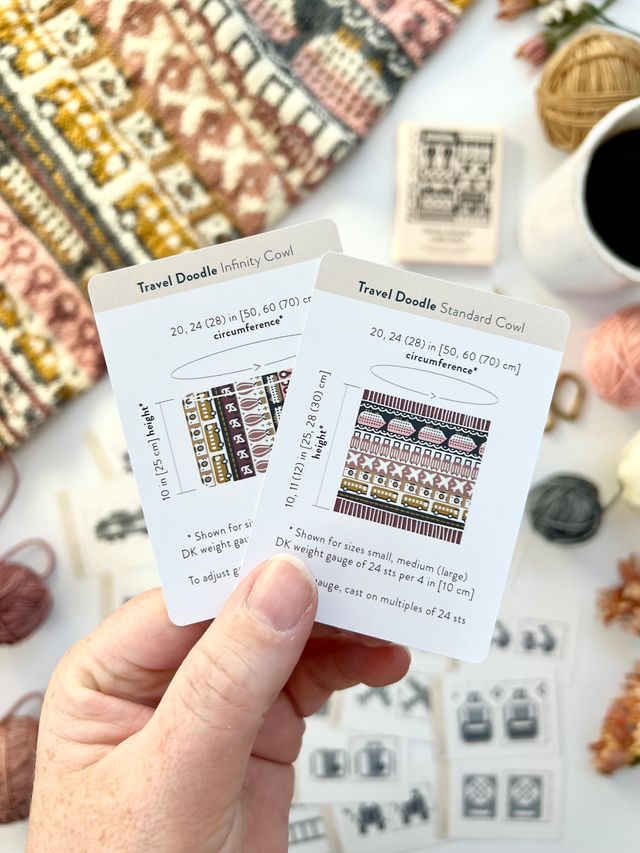 Pacific Knit Co - Travel doodle card deck