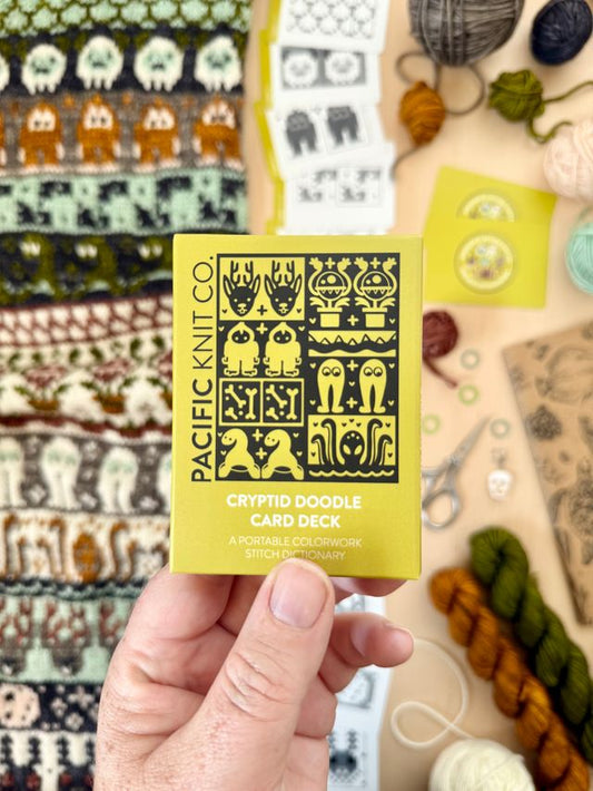 Pacific Knit Co - Cryptid doddle card deck