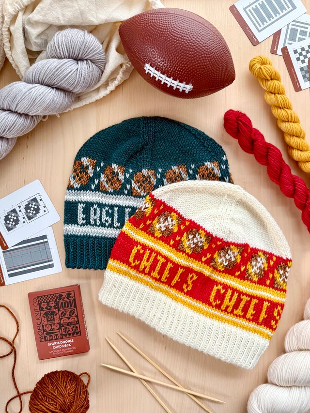 Pacific Knit Co - Sports doodle card deck