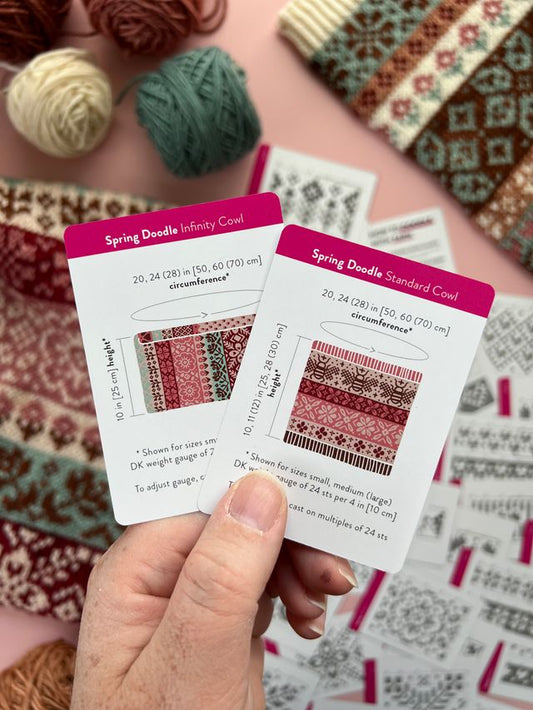 Pacific Knit Co - Spring doodle card deck