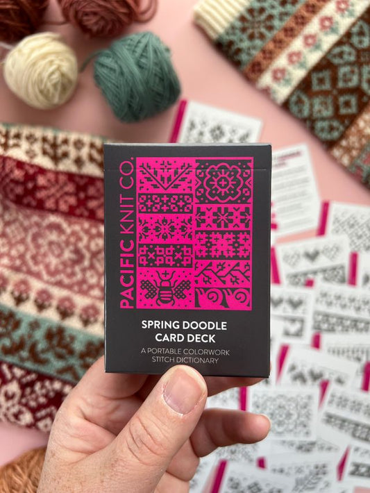 Pacific Knit Co - Spring doodle card deck