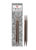 Chiaogoo - Aiguilles interchangeables 10 cm - Twist SS Lace Tips 10 cm
