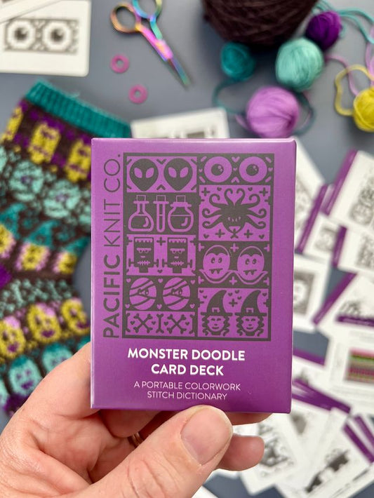 Pacific Knit Co - Monster doodle card deck