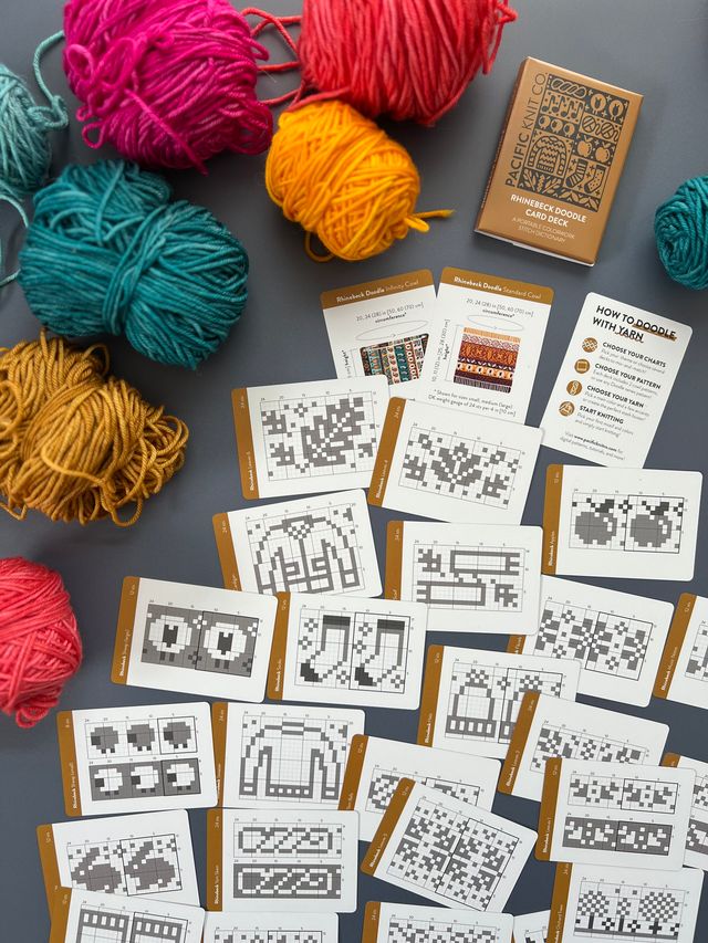 Pacific Knit Co - Rhinebeck doodle card deck