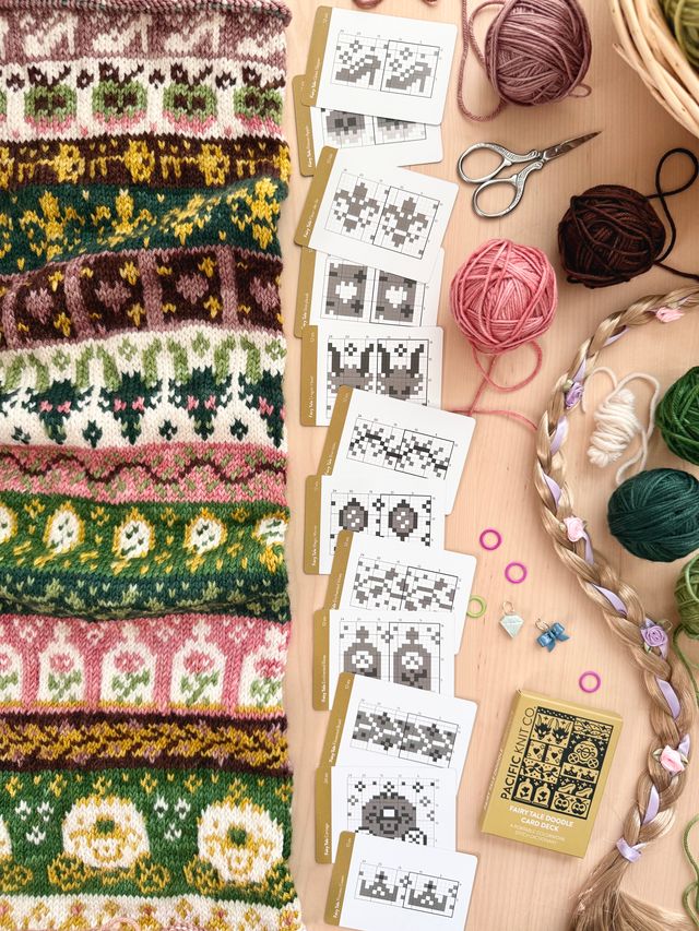 Pacific Knit Co - Fairy Tale doodle card deck