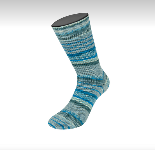 Lana Grossa - Cool Wool 4 Socks Print