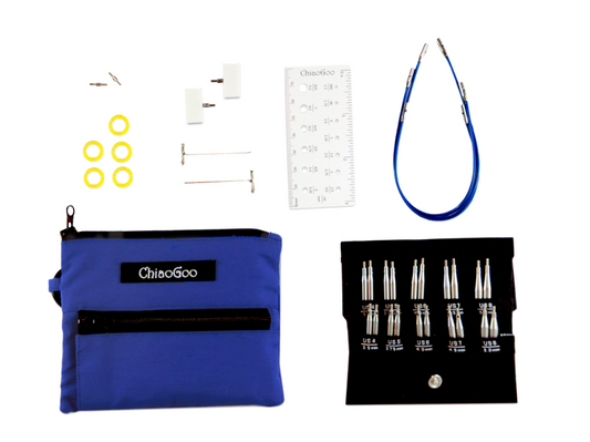 Chiaogoo - Twist Shorties Set Bleu [S]