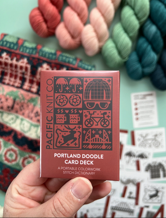 Pacific Knit Co - Portland doodle card deck
