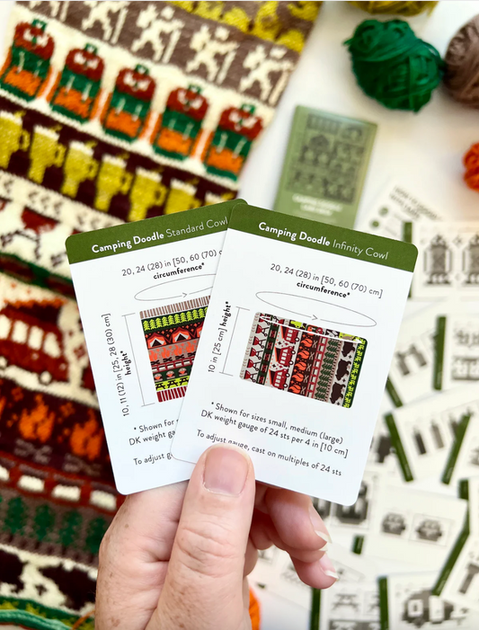 Pacific Knit Co - Camping doodle card deck