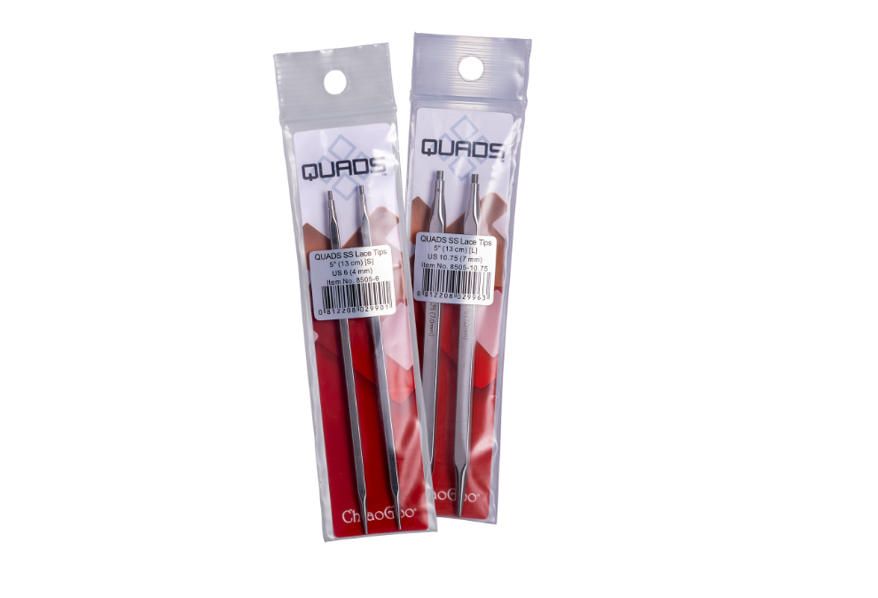 Chiaogoo - Aiguilles interchangeables Quads 13 cm