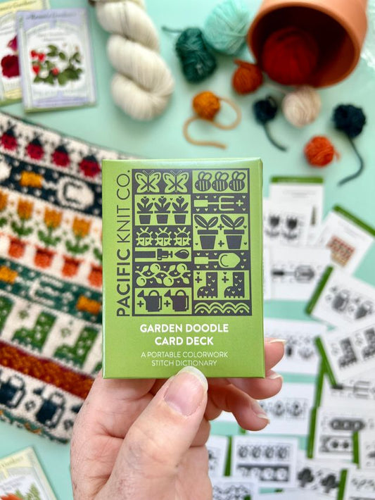 Pacific Knit Co - Garden doodle card deck