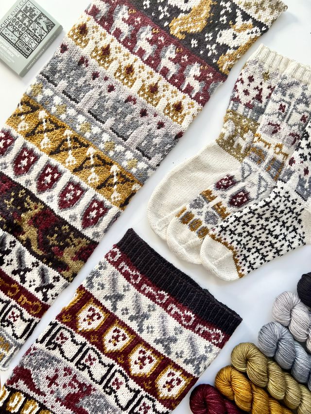 Pacific Knit Co - Fantasy-Doodle-Kartenset