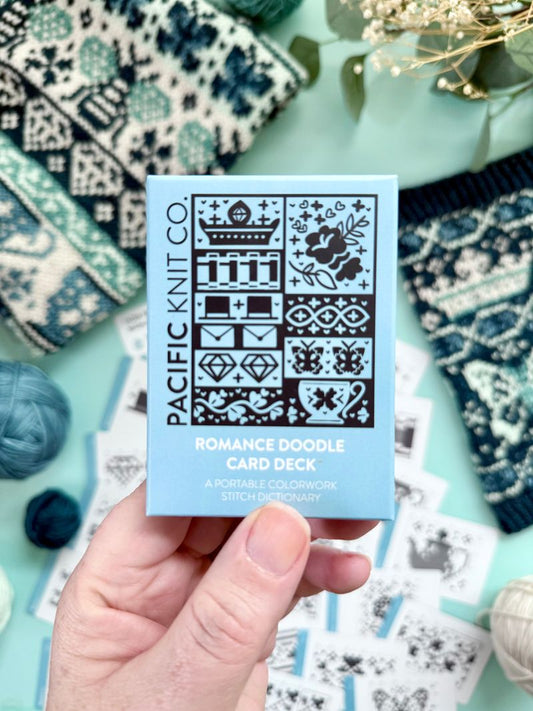 Pacific Knit Co - Romance doodle card deck