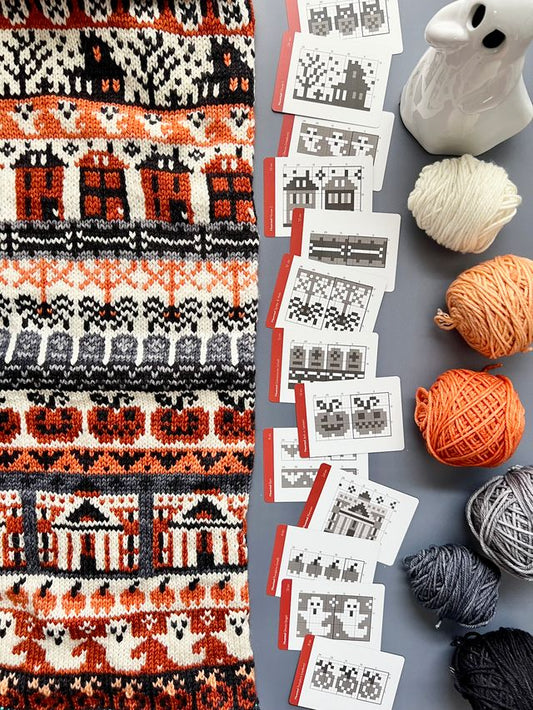 Pacific Knit Co - Haunted doodle card deck