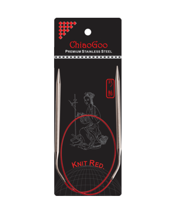 Chiaogoo - Aiguilles fixes coudées 60 cm