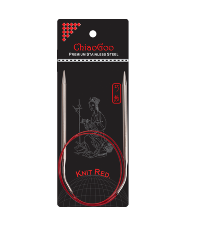 Chiaogoo - Aiguilles fixes coudées 80cm