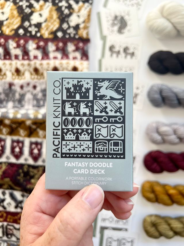 Pacific Knit Co - Fantasy-Doodle-Kartenset