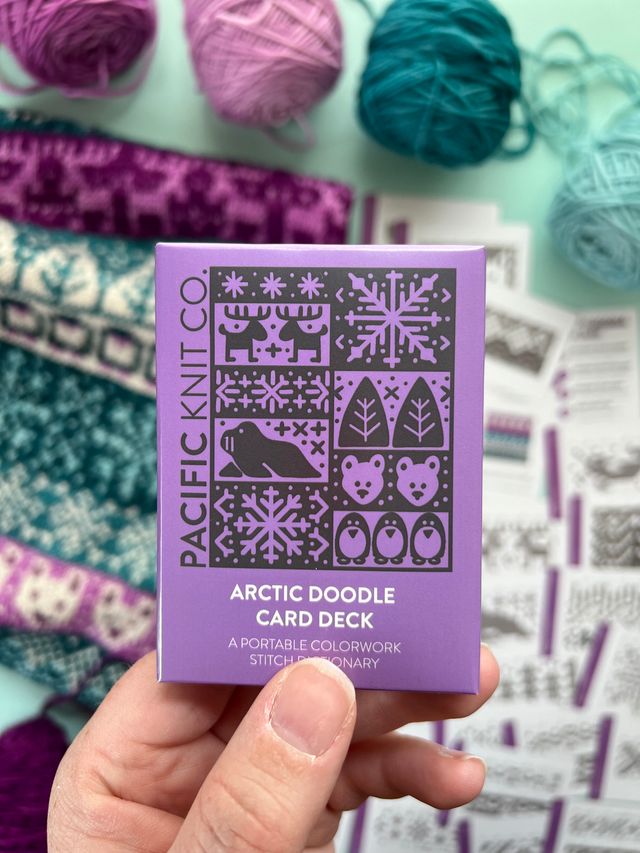 Pacific Knit Co - Arctic doodle card deck