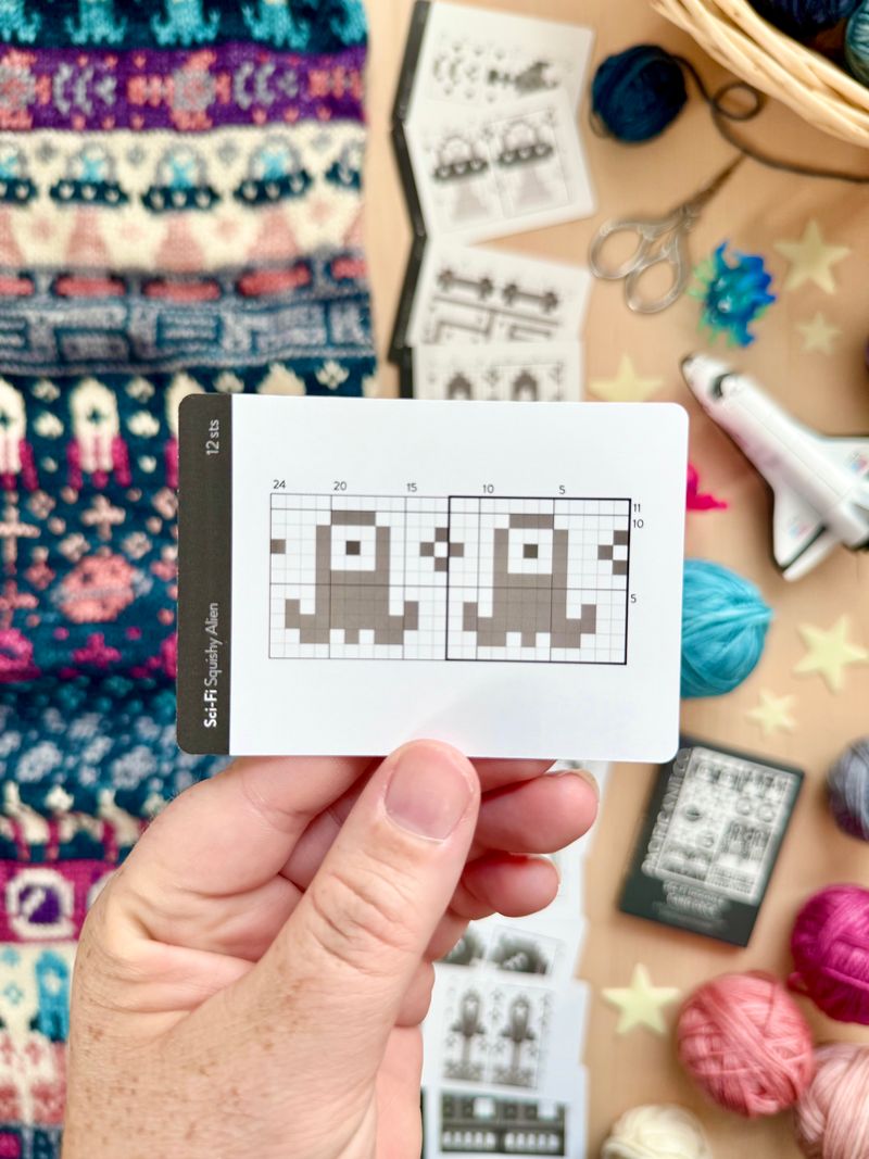 Pacific Knit Co - Sci-fi doodle card deck