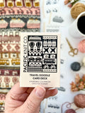 Pacific Knit Co - Travel doodle card deck