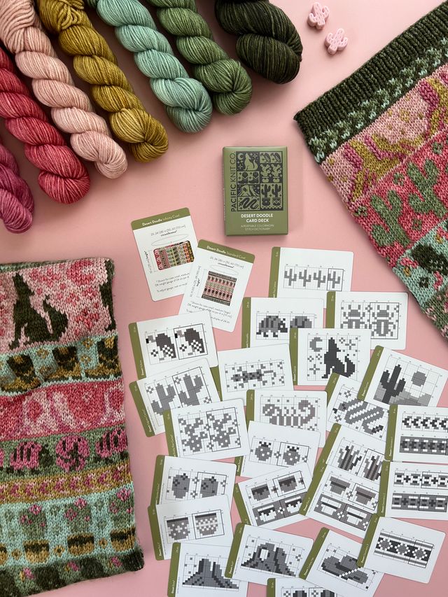 Pacific Knit Co - Desert Doodle Kartenset