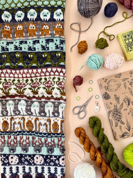 Pacific Knit Co - Cryptid doddle card deck