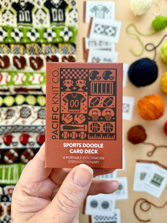 Pacific Knit Co - Sports doodle card deck