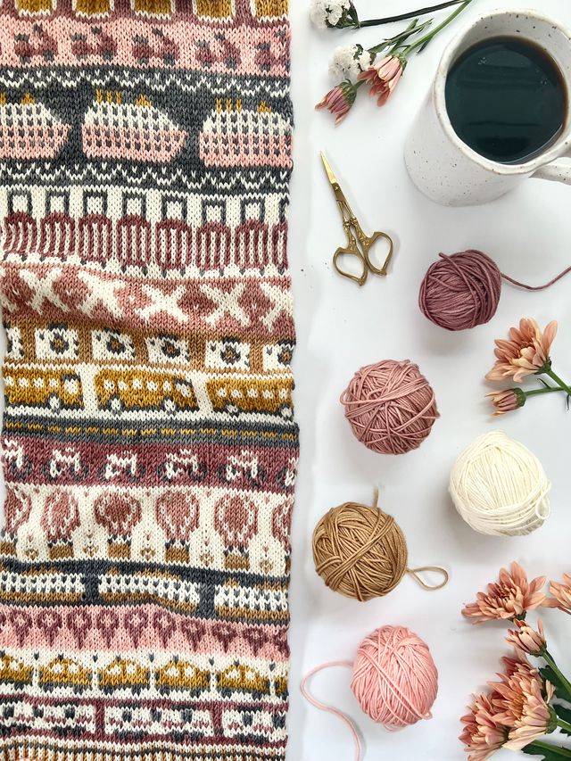 Pacific Knit Co - Travel doodle card deck